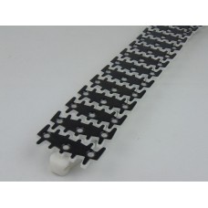 Metal top flexible chains width 63mm